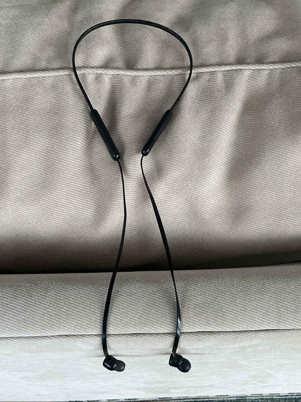 Bluetooth Neckband Earbuds — Black Wireless Headset by beats